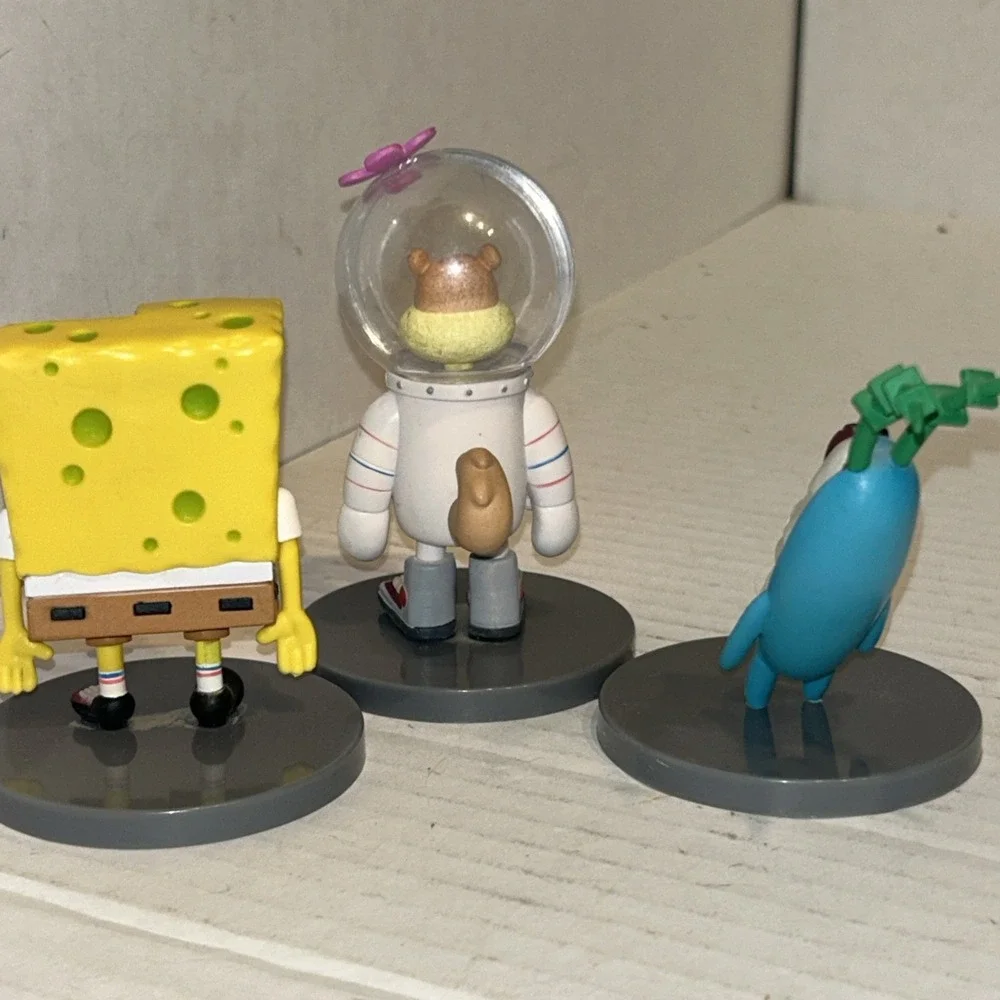 Spongebob Squarepants Freeny's Hidden Dissectibles - Plankton‎ & Sandy READ